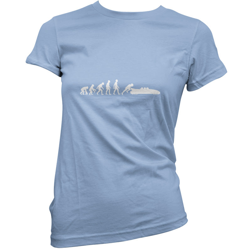 Evolution of Man Bobsleigh T Shirt