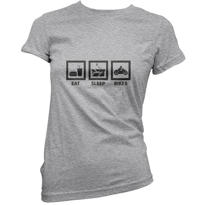 Eat Sleep Bikes T Shirt