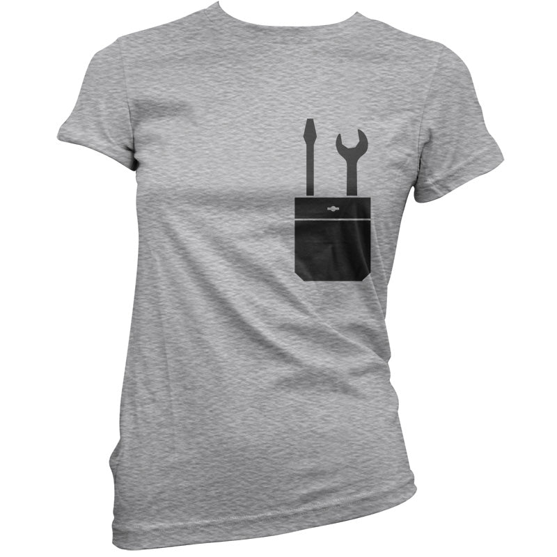 Tools In Pocket T Shirt