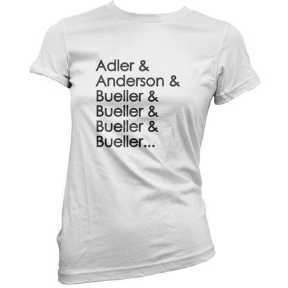 Adler & Anderson & Bueller & Bueller & Bueller T Shirt