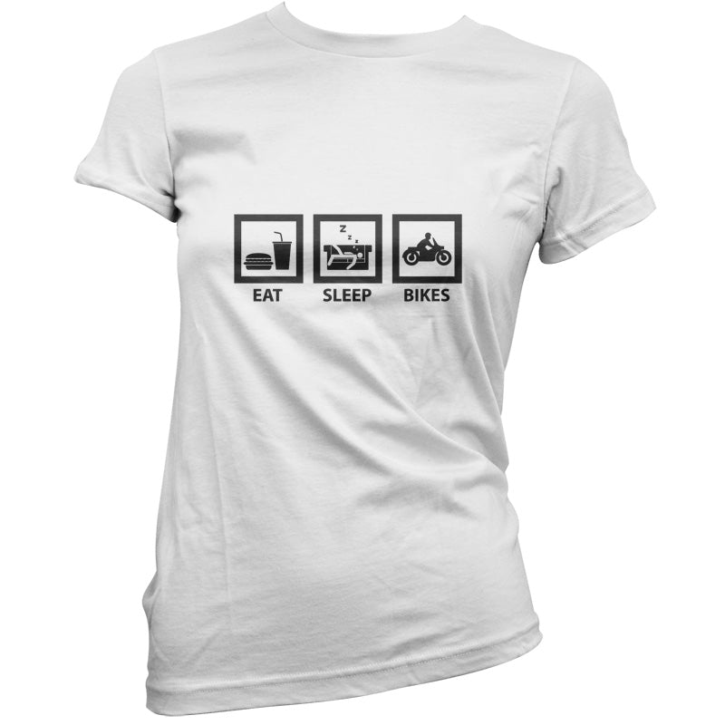 Eat Sleep Bikes T Shirt