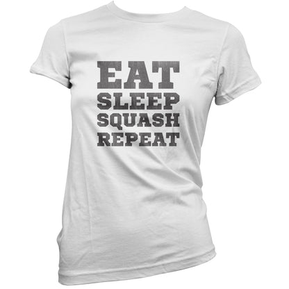 Eat Sleep Squash Repeat T Shirt