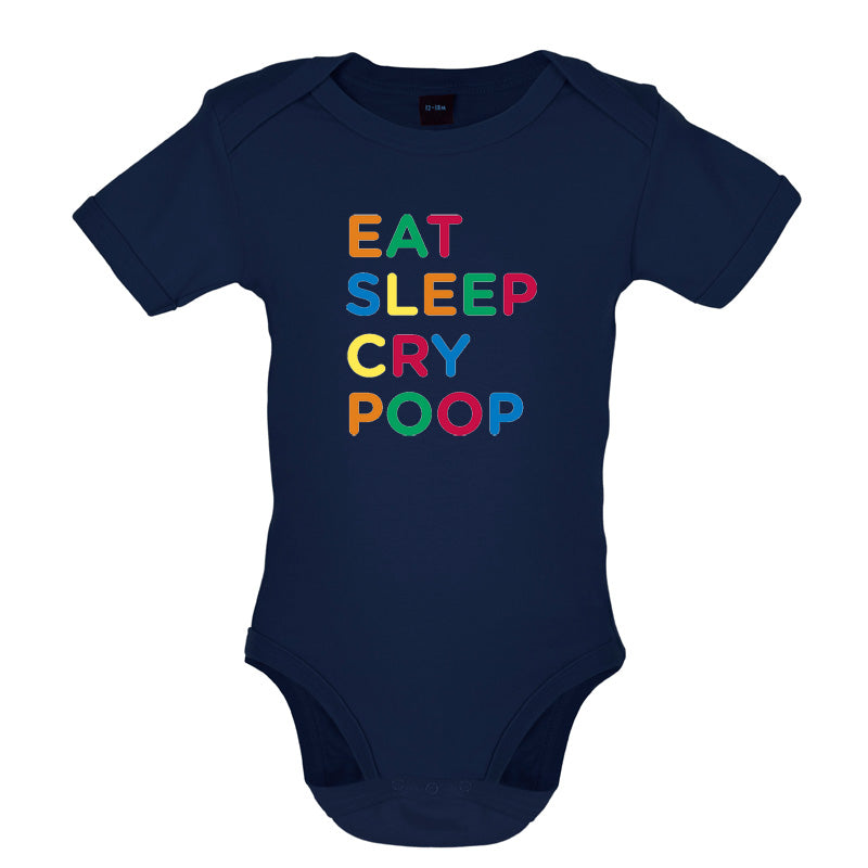 Eat Sleep Cry Poop Baby T Shirt