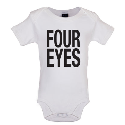 Four Eyes Baby T Shirt