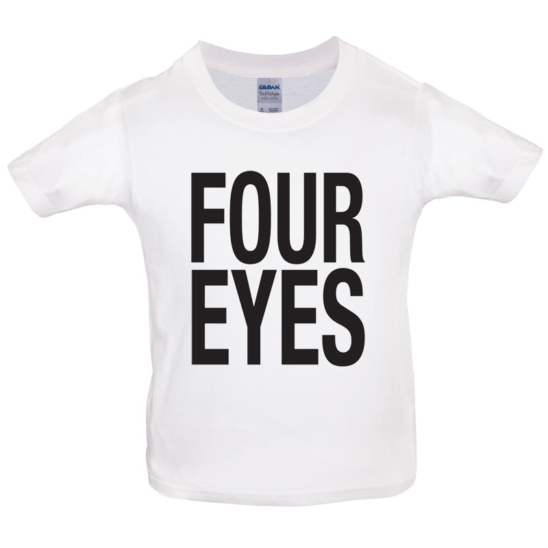 Four Eyes Kids T Shirt