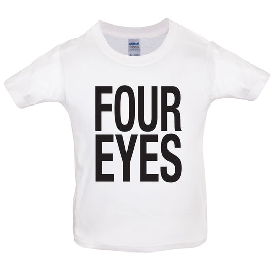 Four Eyes Kids T Shirt