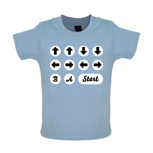 Up Up Down Down Baby T Shirt