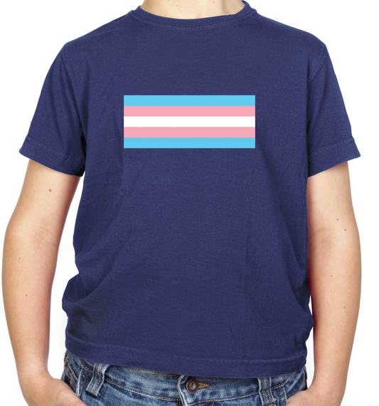LGBT Flags - Transgender Kids T Shirt