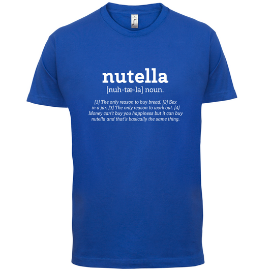 Definition Nutella T Shirt