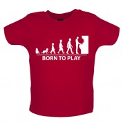 Born to Play Arcade games Baby T Shirt
