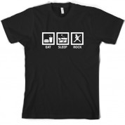 Eat Sleep Rock T Shirt