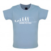 Born to Fish Baby T Shirt